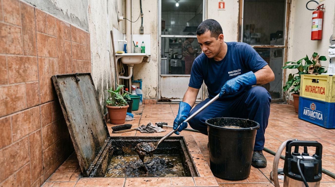 Limpeza de Caixa de Gordura perto de mim em Passo Fundo‑RS